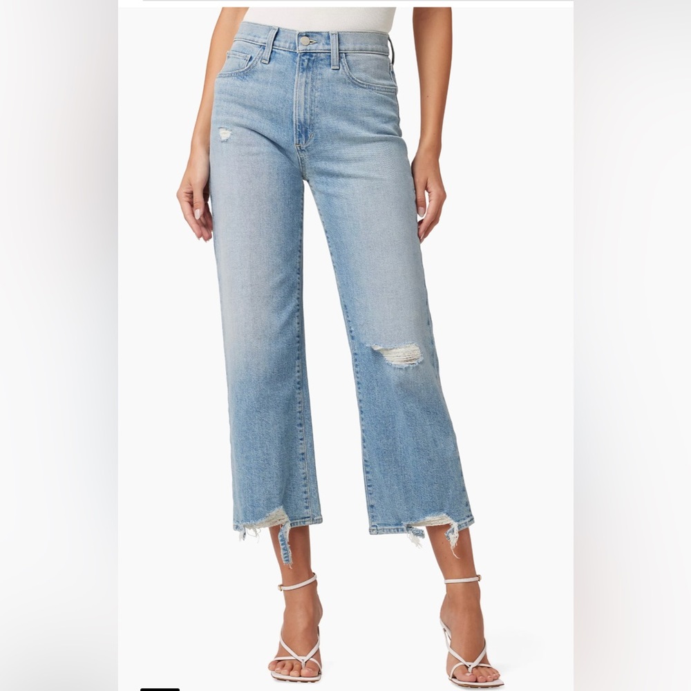 Joe’s Jeans THE BLAKE HIGH RISE WIDE LEG CROP SZ 27 EUC